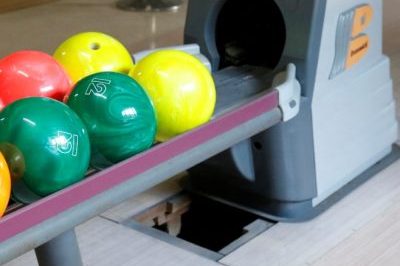 Bowling ball for indoor entertainment (2)