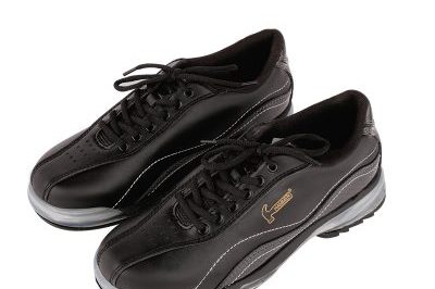 Classic black durable bowling shoes (4)