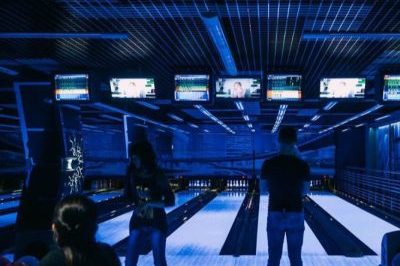 Classic design solid wood bowling lane (6)