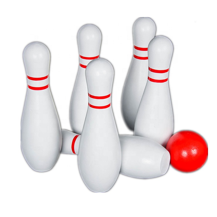 Classic style white bowling pins Bowling Equipment Manufacturers