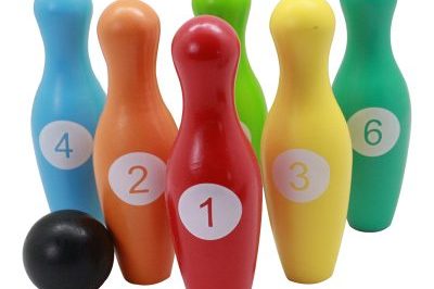 Colorful custom wooden bowling pins (3)