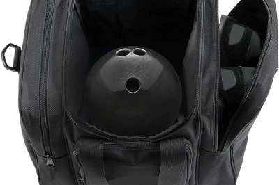 Indoor sports black bowling bag (3)