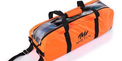 Long orange canvas bowling bag (5)