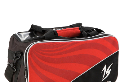 Oversized red canvas bowling bag (1)