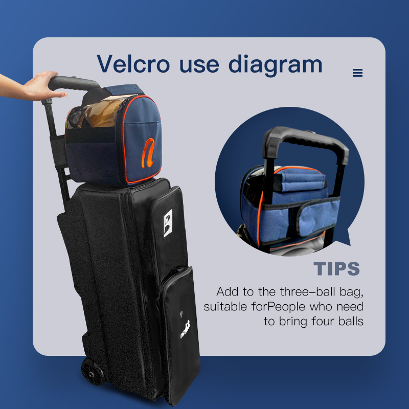 Portable single size bowling bag Bowling Equipment Manufacturers