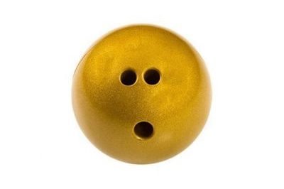 Resin bowling ball with stylish pattern (1)