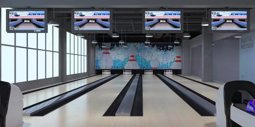 Bowling lanes for amusement parks from supplier
