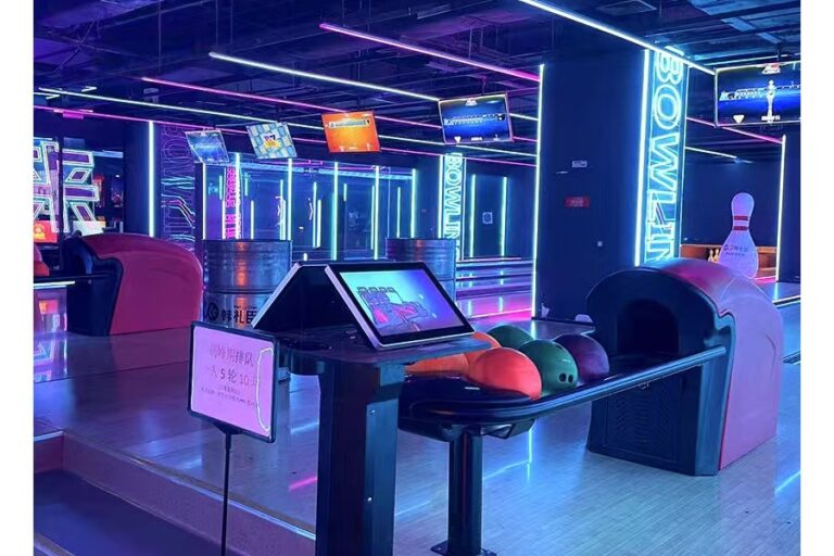 Bowling Ball Return Supplier Equipment (4) Bowling ball return for amusement bowling centers