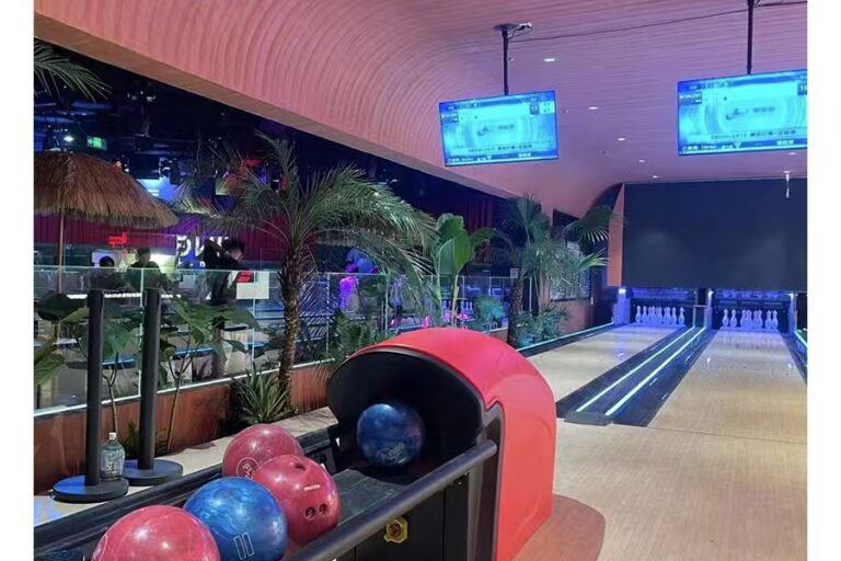 Bowling Ball Return Supplier Equipment (5) Bowling ball return for amusement bowling centers