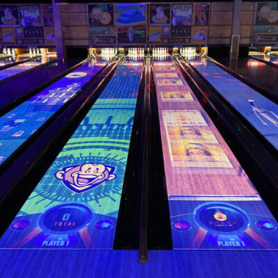 Bowling lanes for entertainment centers supplier