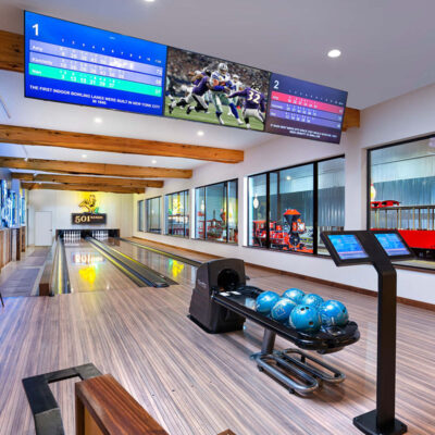 Bowling lanes for entertainment centers supplier