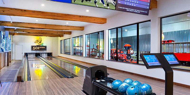 Bowling lanes for entertainment centers supplier