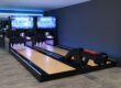 Custom indoor sports bowling ball return system