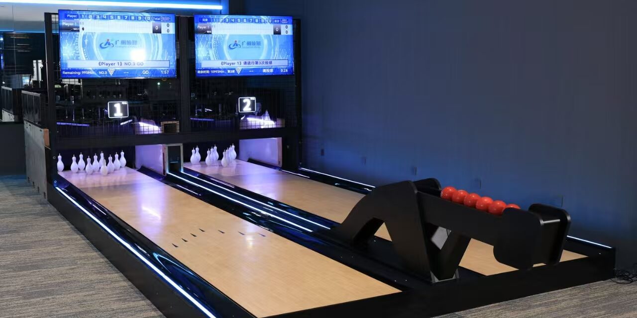 Indoor Bowling Ball Return Custom Design (1) Custom indoor sports bowling ball return system