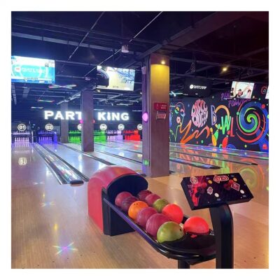 Bulk sports bowling ball return equipment
