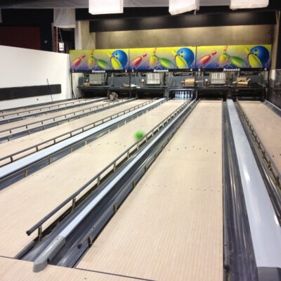 Automatic Bowling Lane Bumper System