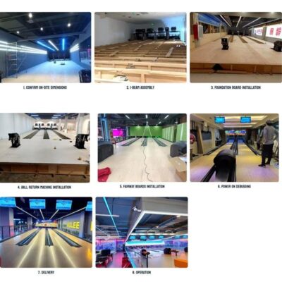 AR Adult Bowling Alley Machine