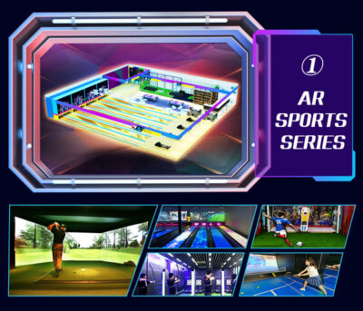 AR Adult Bowling Alley Machine