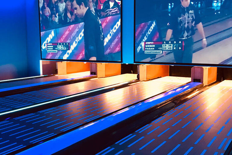 Premium Customized In-Home Private Bowling Lane (1) Residential Home Bowling Lane